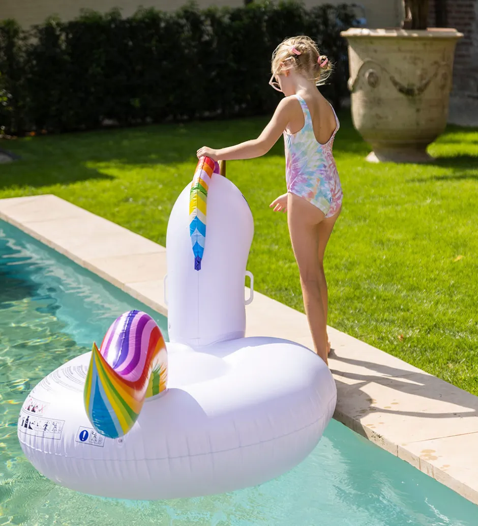 Udeleg Og Udendørs Legetøj|Strandlegetøj*Swim Essentials Badedyr - 150 cm - Unicorn