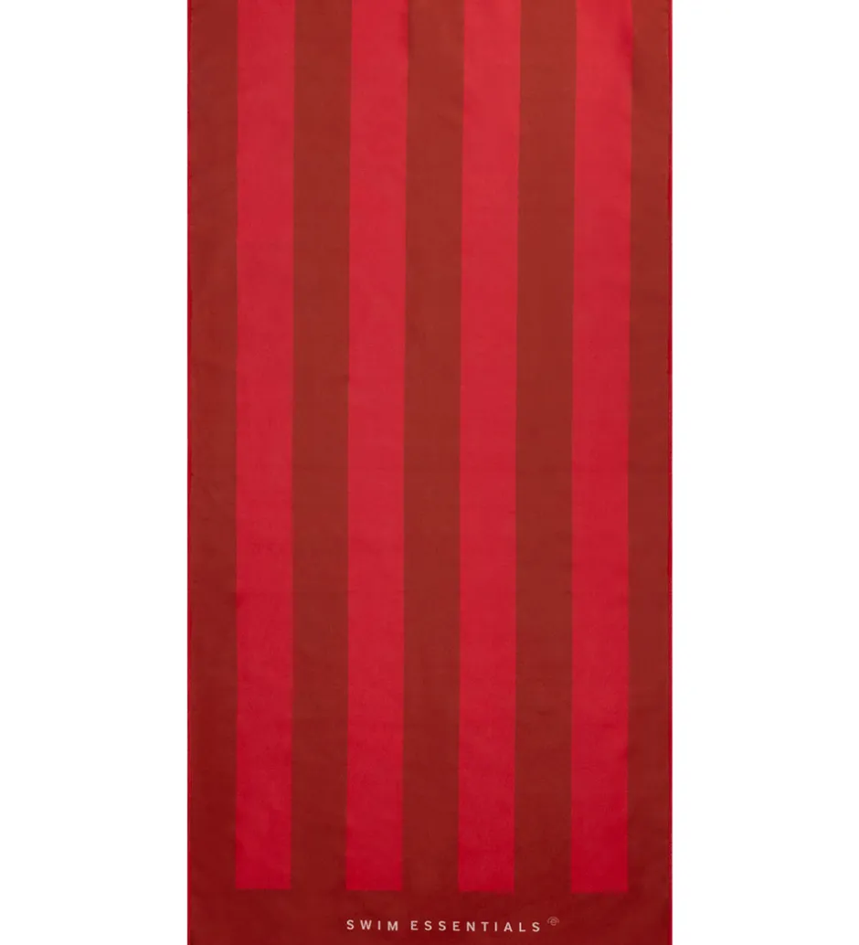 Håndklæder|Håndklæder*Swim Essentials Håndklæde - Microfiber - 135x65 cm - Red Crab