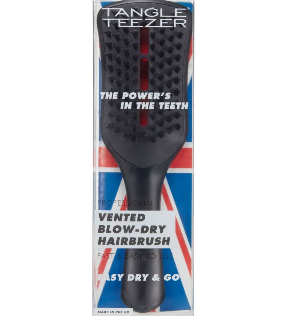 Hårbørster*Tangle Teezer Hårbørste - Easy Dry & Go - Jet Black