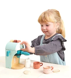 Trælegetøj|Rolleleg*Tender Leaf Trælegetøj - Cappucino Maskine