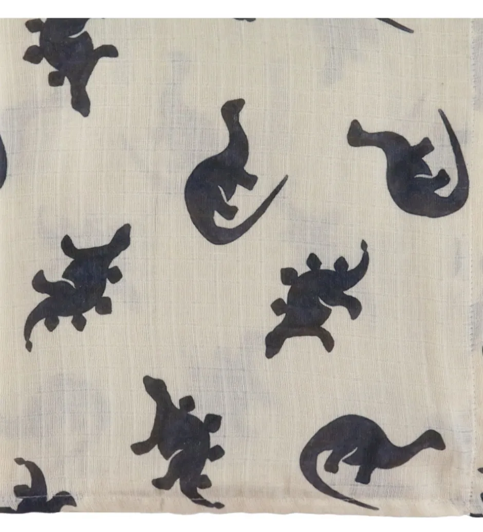Stofbleer|Sovetid*Thats Mine Babysvøb - 120x120 cm - Jana - Mono Dino