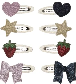 Hårspænder*Thats Mine That's Mine Hårspænder - 8-pak - Tilly - Birch/Glitter