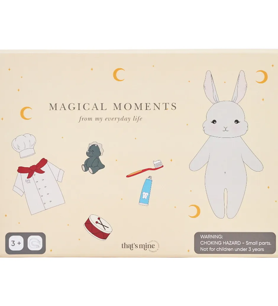 Magnetlegetøj|Konstruktionslegetøj*Thats Mine Magnetisk Legebræt - Lou - Bunny