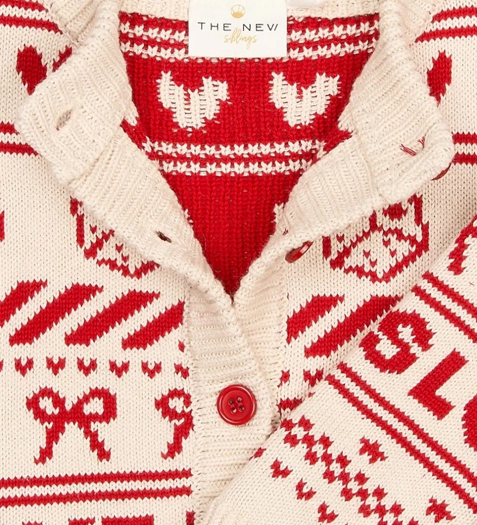 Børn The New Cardigan Siblings - Strik - TnstRegina - Jacquard - Gard