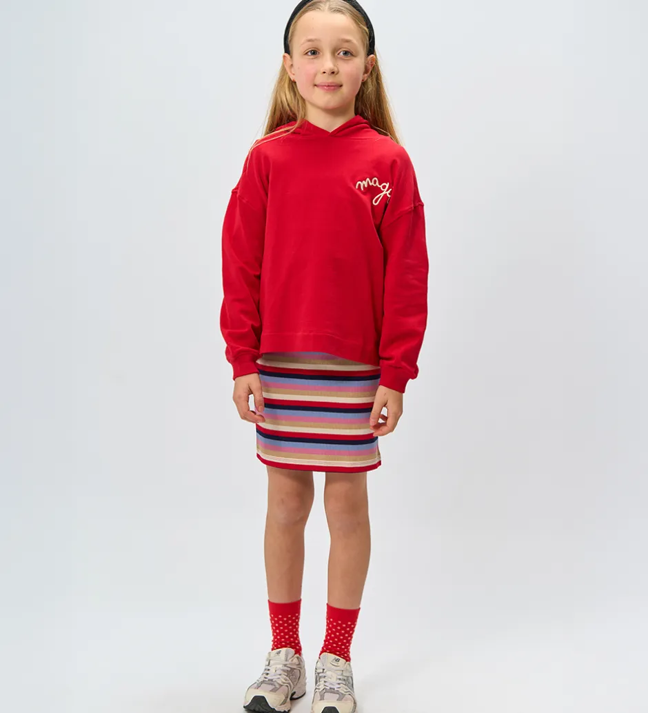 Nederdele*The New Nederdel - Rib - TnRosie - Multi Striped