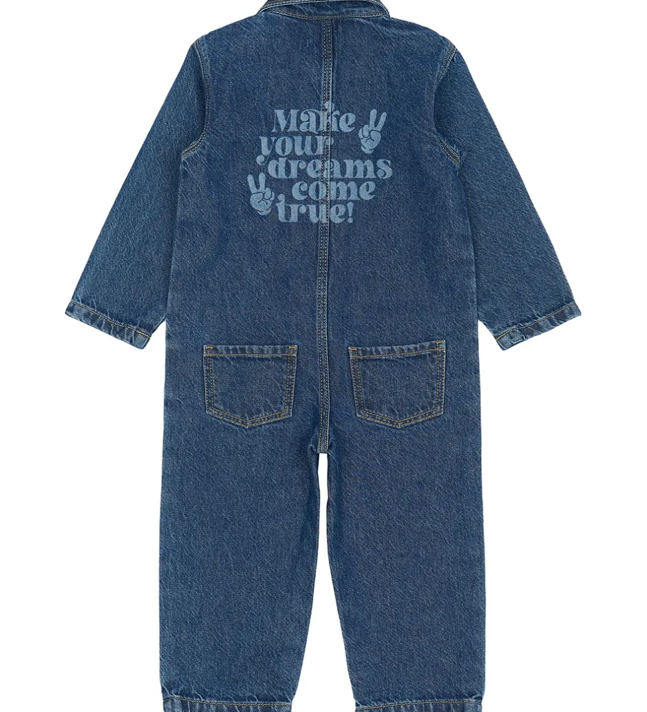 Børn The New Siblings Buksedragt - TnstParker - Blue Denim