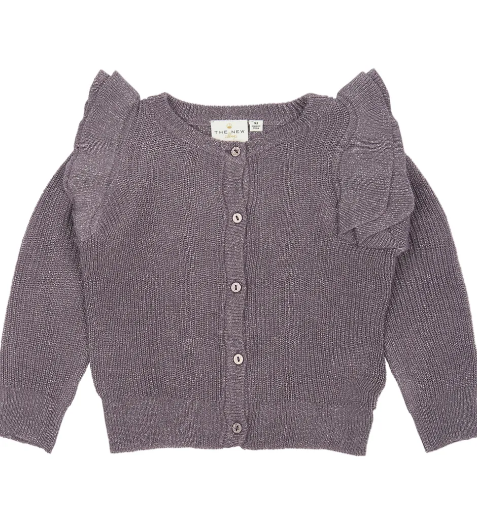 Striktrøjer*The New Siblings Cardigan - Strik - TnstPerle - Gray Ridge m. Sø