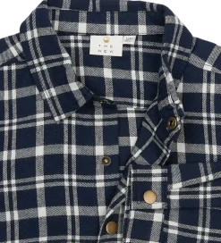 Børn The New Skjorte - TnRonan - Navy Blazer Check