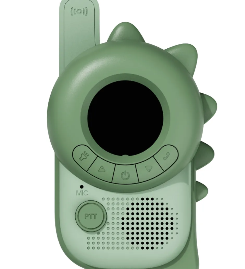 Walkie Talkies*The Zoofamily Walkie Talkies - Dino Pink/Dino Grøn