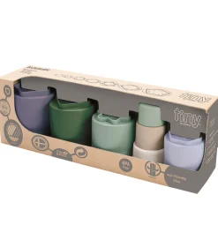 Stablelegetøj*Dantoy Tiny by BIO Plastic Byggebægre - 7 Dele