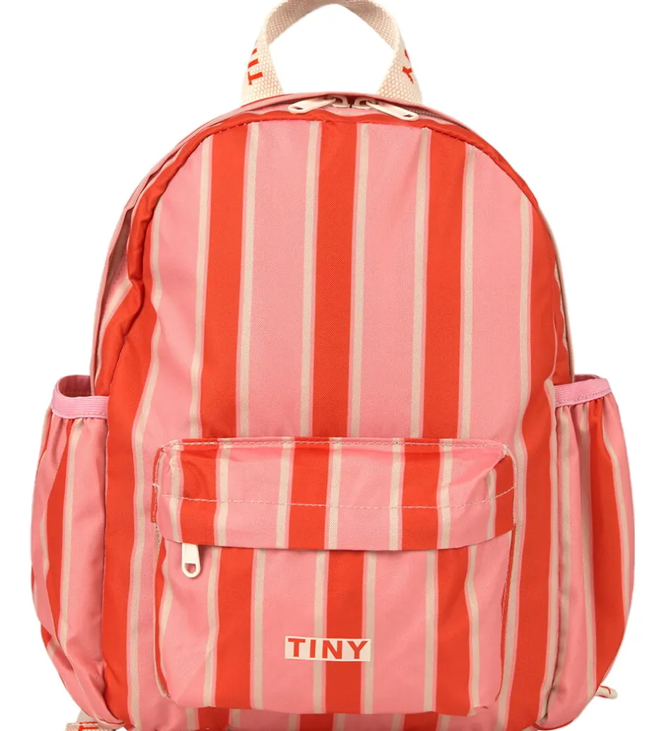 Tiny Cottons Rygsæk - Retro Stripes - Pink