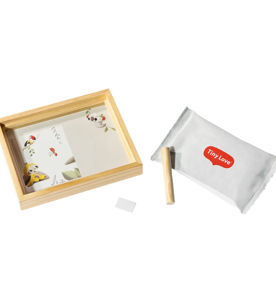 Plakater Og Billeder*Tiny Love Aftryksæt - Hånd/Fod - Wooden Frame
