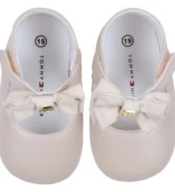 Tommy Hilfiger Ballerina Hjemmesko - Nude/Sløjfe