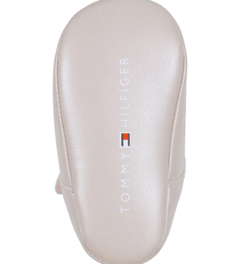Tommy Hilfiger Ballerina Hjemmesko - Nude/Sløjfe
