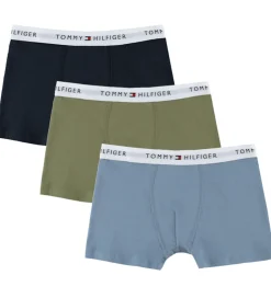 Undertøj*Tommy Hilfiger Boxershorts - 3-pak - Brisk Blue/Utility Sage/Des