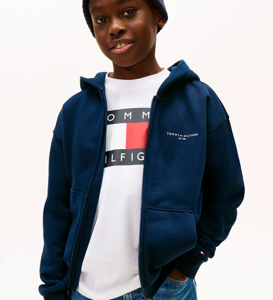 Cardigans*Tommy Hilfiger Cardigan - Mini Corp - Dark Night Navyblue