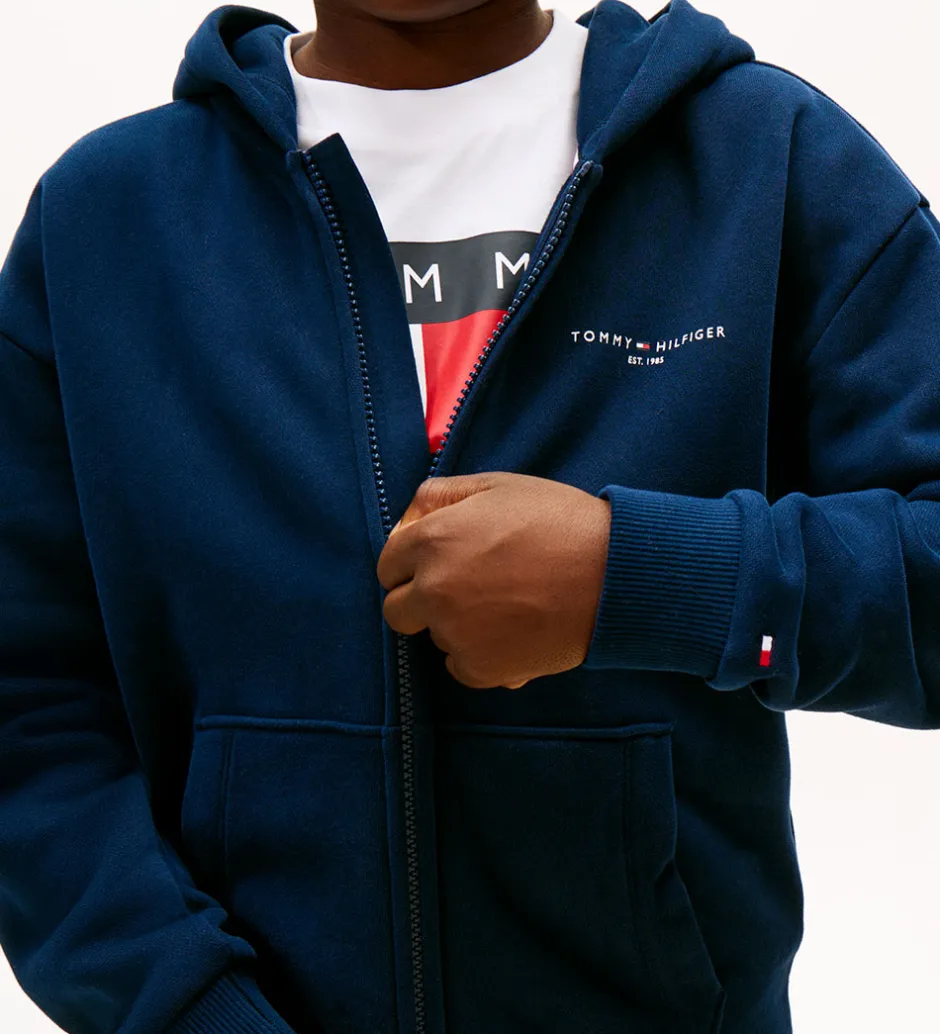 Cardigans*Tommy Hilfiger Cardigan - Mini Corp - Dark Night Navyblue