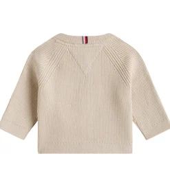 Cardigans*Tommy Hilfiger Cardigan - Strik - Regular - Gulf Sand/Beige