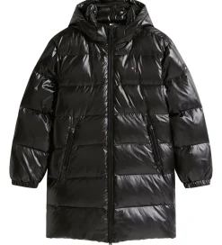 Børn Tommy Hilfiger Dunfrakke - Long - Black