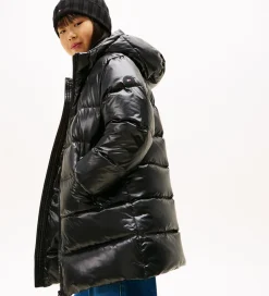 Børn Tommy Hilfiger Dunfrakke - Long - Black