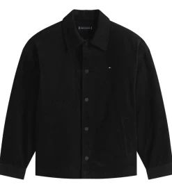 Skjorter|Konfirmationstøj*Tommy Hilfiger Fløjlsjakke - Overshirt - Sort