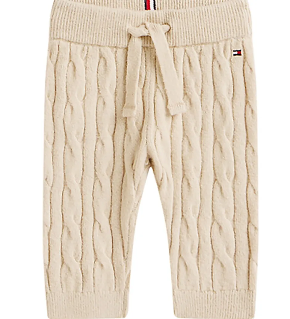 Cardigans|Bukser Og Jeans*Tommy Hilfiger Gaveæske - Bukser/Cardigan/Hue - Strik - Cable -