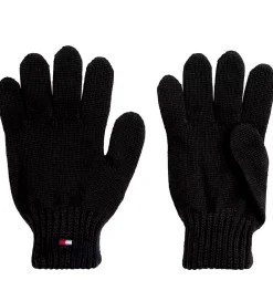 Handsker Og Luffer*Tommy Hilfiger Handsker - Strik - Sort