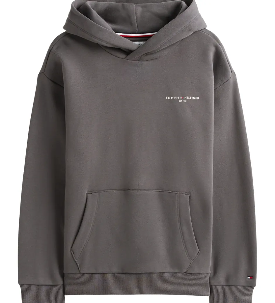 Børn Tommy Hilfiger Hættetrøje - Washed Black