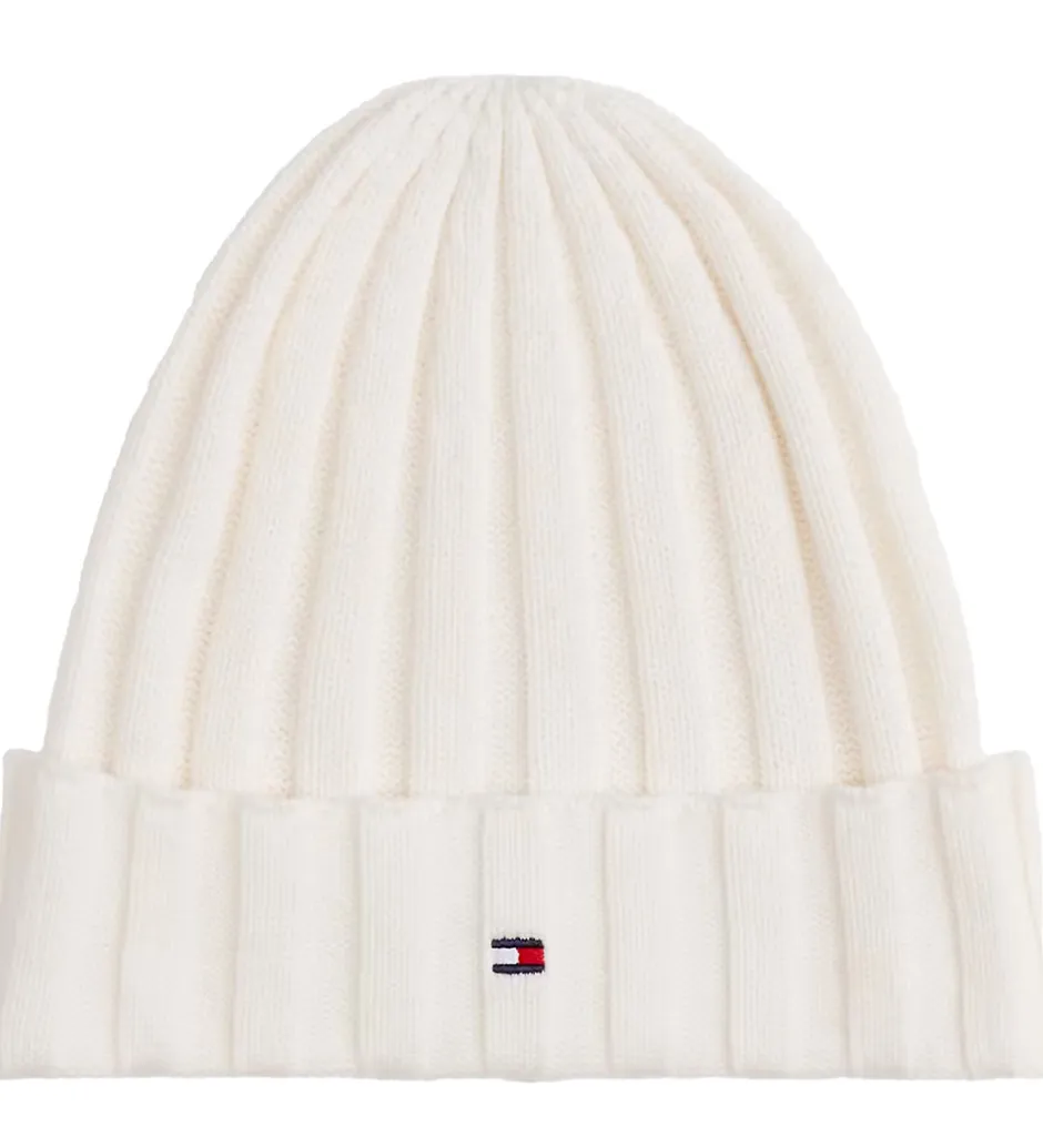 Børn Tommy Hilfiger Hue - Strik - Ancient White