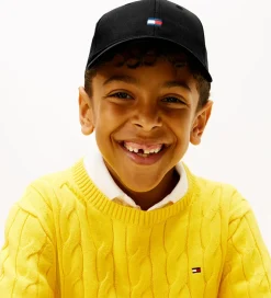 Børn Tommy Hilfiger Kasket - Small Flag - Sort