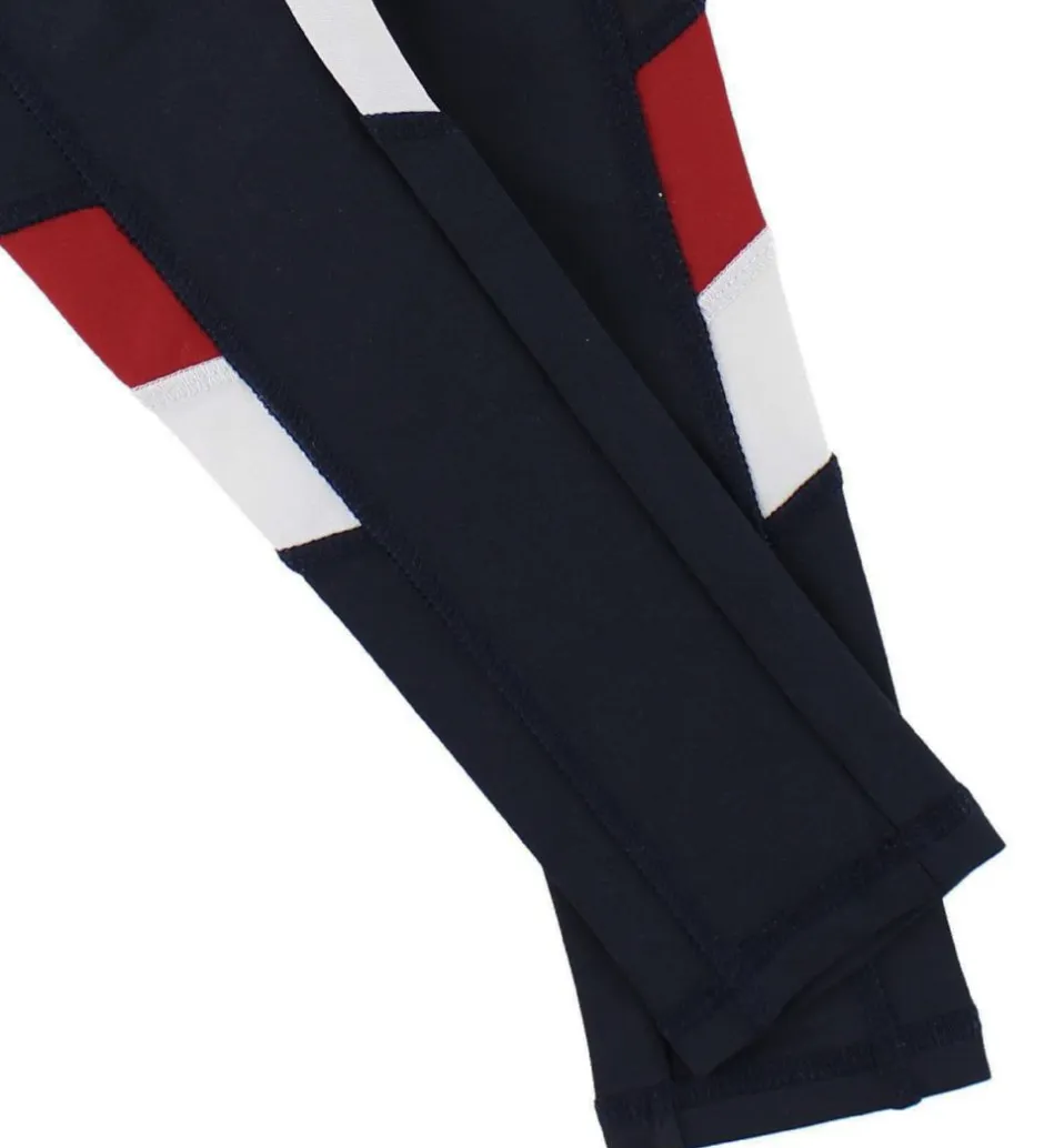 Træningsbukser|Gymnastiktøj*Tommy Hilfiger Leggings - Navy m. Rød/Hvid