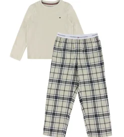 Nattøj*Tommy Hilfiger Nattøj - Newsprint/Tartan Newsprint