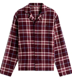 Nattøj*Tommy Hilfiger Nattøj - Straight - Tartan Reiker Burgundyred
