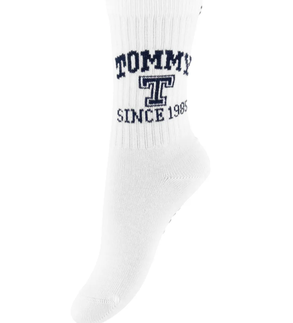 Strømper*Tommy Hilfiger Strømper - 2-pak - Hvid m. Print