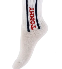 Børn Tommy Hilfiger Strømper - 2-pak - Tommy Original/Hvid