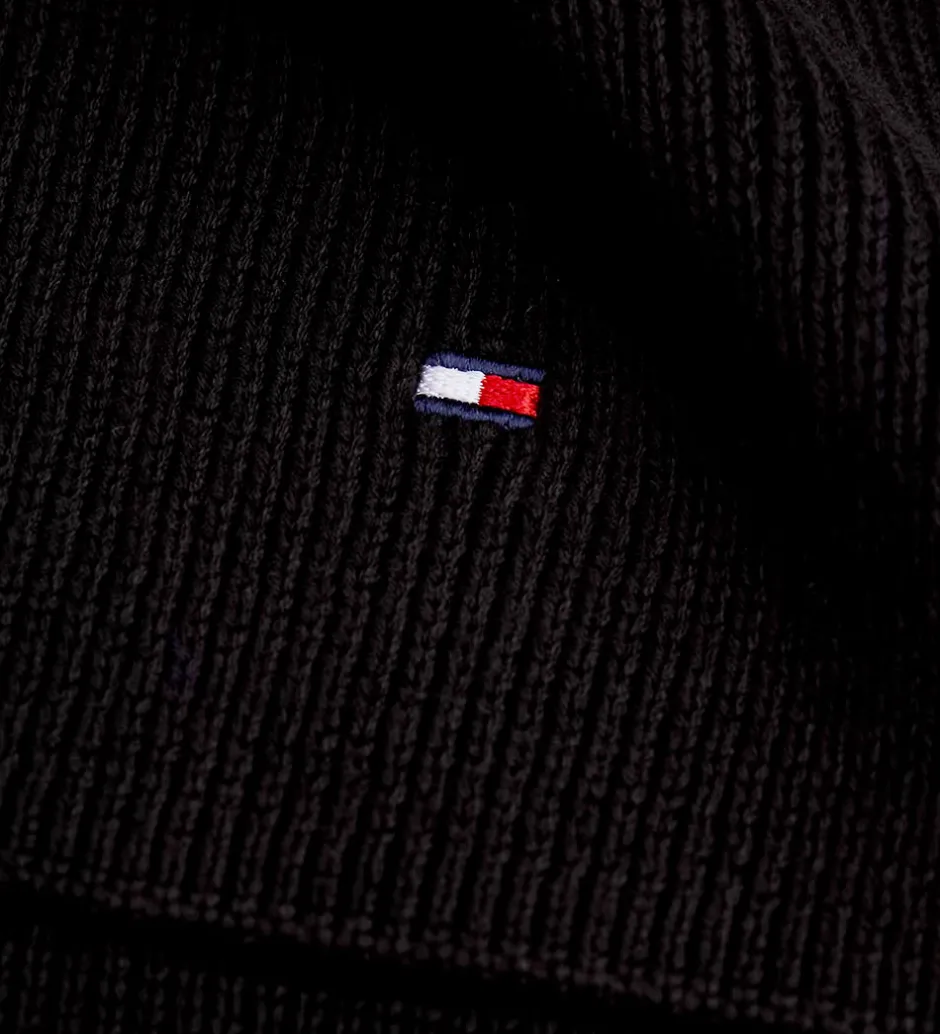Tørklæder*Tommy Hilfiger Tørklæde - Strik - Sort