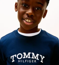 T-Shirts*Tommy Hilfiger T-shirt - Monotype - Dark Night Navy