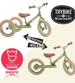 Løbecykler*TryBike Løbecykel - Steel - Grå