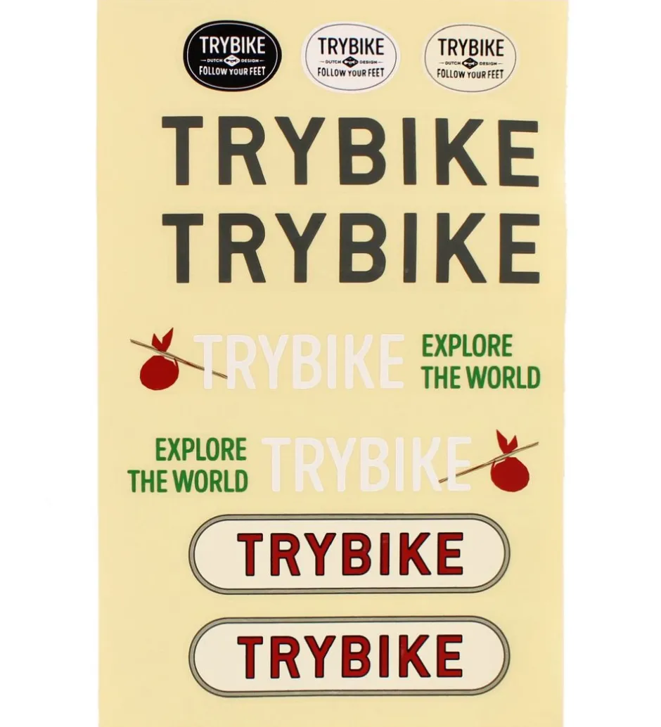 TryBike Løbecykel - Steel - Blå