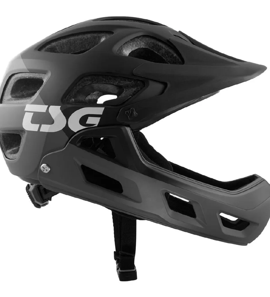 Skaterhjelme|Cykelhjelme*TSG Mountainbikehjelm - Seek Youth - Flow Grey/Black