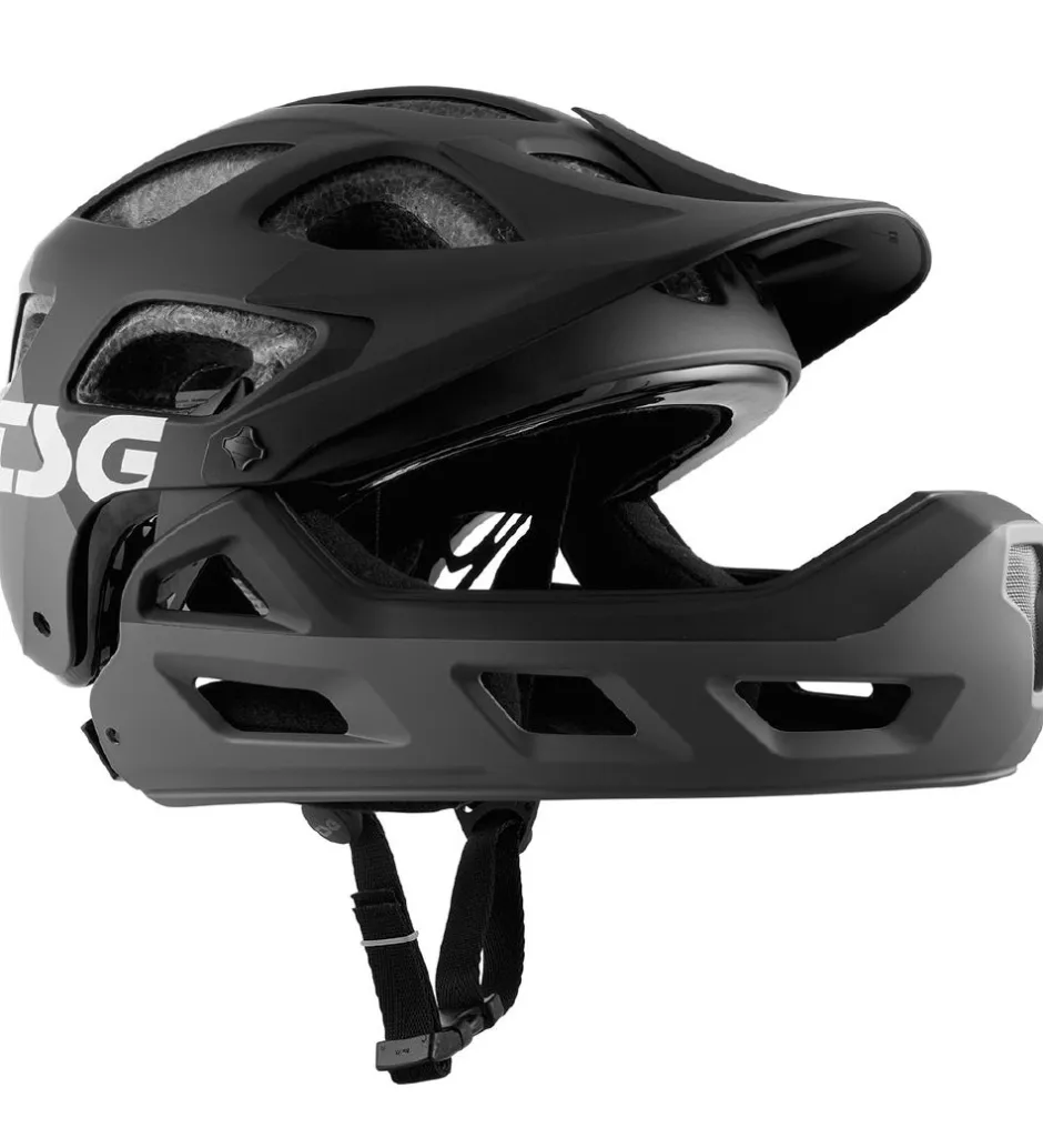 Skaterhjelme|Cykelhjelme*TSG Mountainbikehjelm - Seek Youth - Flow Grey/Black