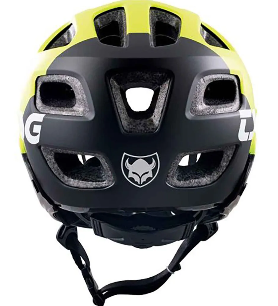 Børnesikkerhed|Skaterhjelme*TSG Mountainbikehjelm - Seek FR Graphic - Flow Black/Gul