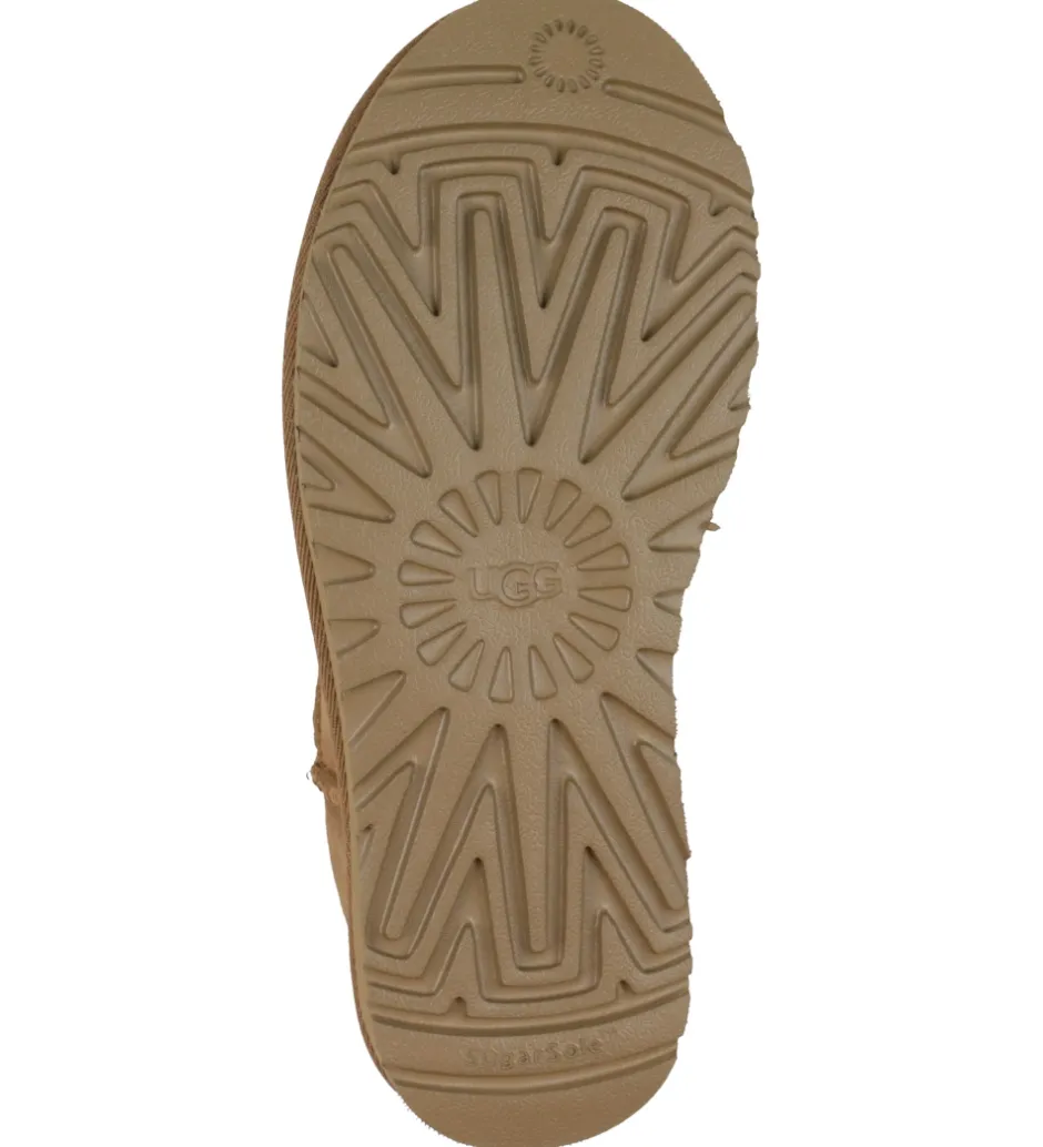 Bamsestøvler*UGG Bamsestøvler - W Classic Ultra Mini - Chestnut