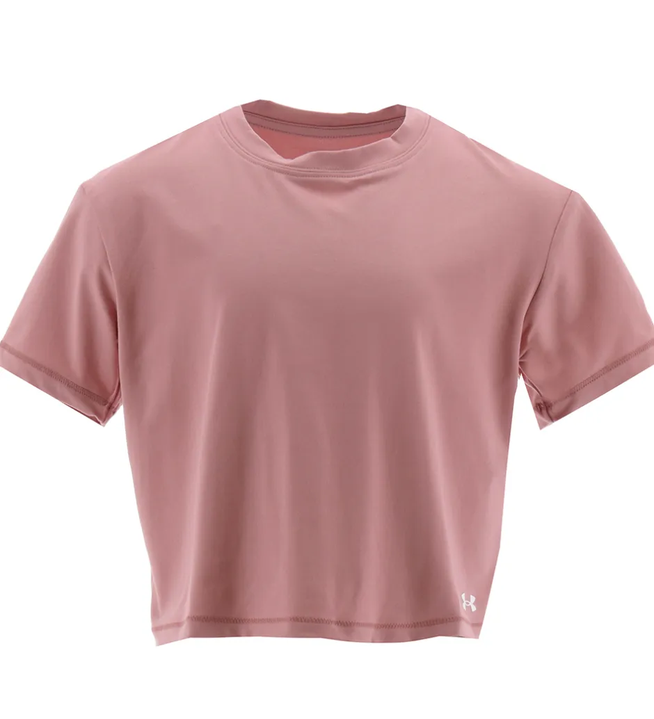 Under Armour T-Shirt - Cropped - Motion - Pink Elixir
