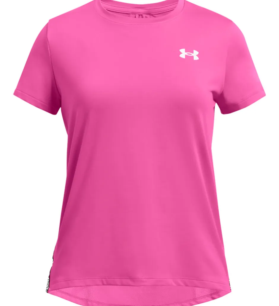 T-Shirts Og Toppe*Under Armour T-shirt - Knockout - Rebel Pink m. Logostriber