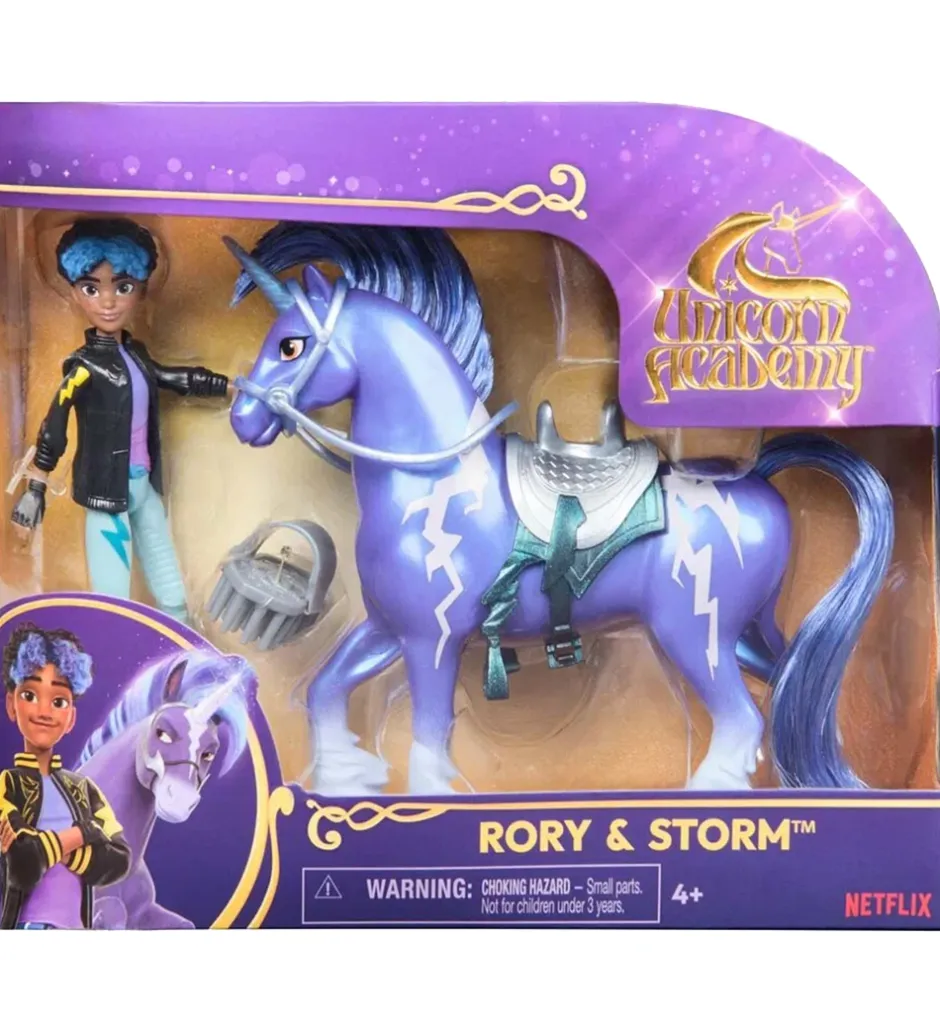 Figurer*Unicorn Academy Legetøjsfigurer - 13,5 cm - Rory & Storm