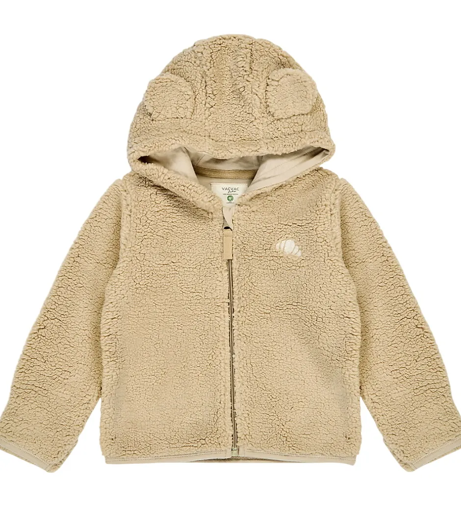 Fleece*VACVAC Fleecejakke - Peluche - Iced Coffee