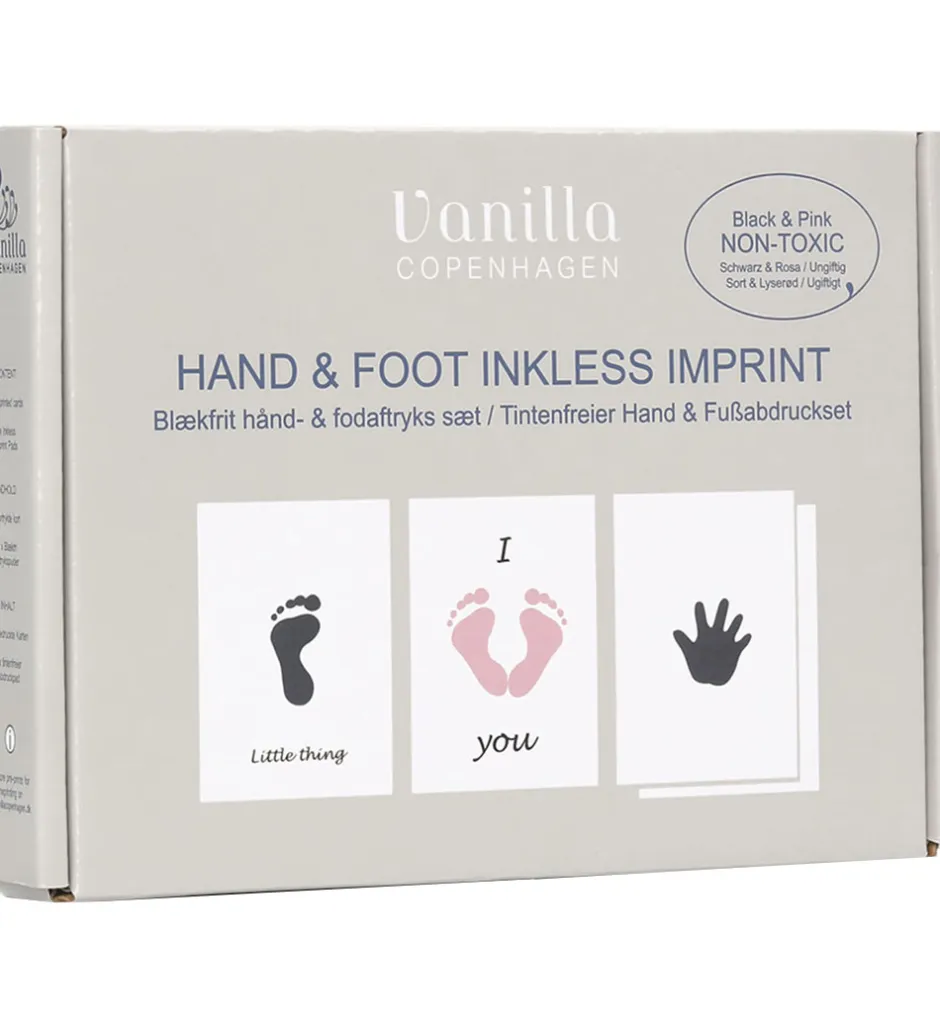 Vanilla Copenhagen Hånd- og Fodaftryksæt - Inkless