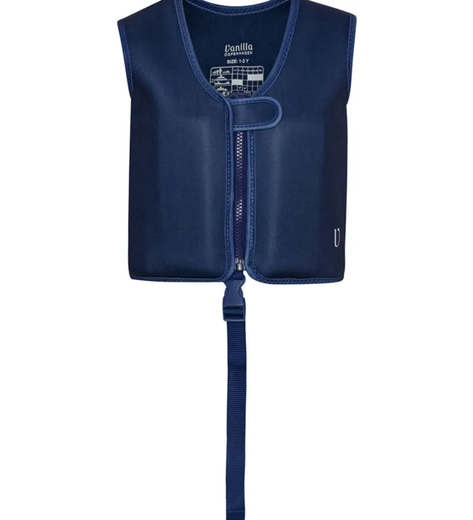 Vanilla Copenhagen Svømmevest - Neo - Skate Fish - Navy