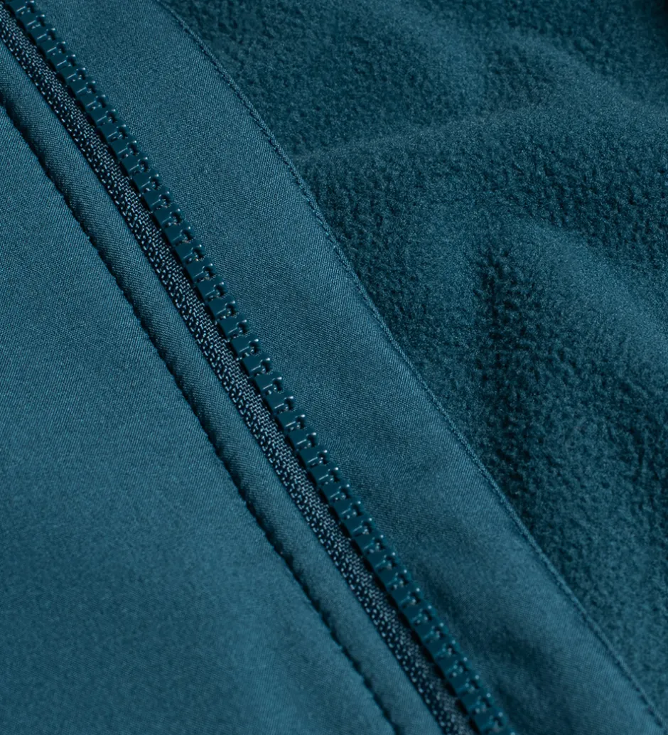 Børn Viking Softshelljakke m. Fleece - Play - Denim
